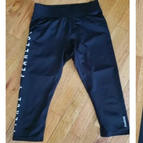 Reebok Legging Crop XS X Small - Picture 2 of 3
